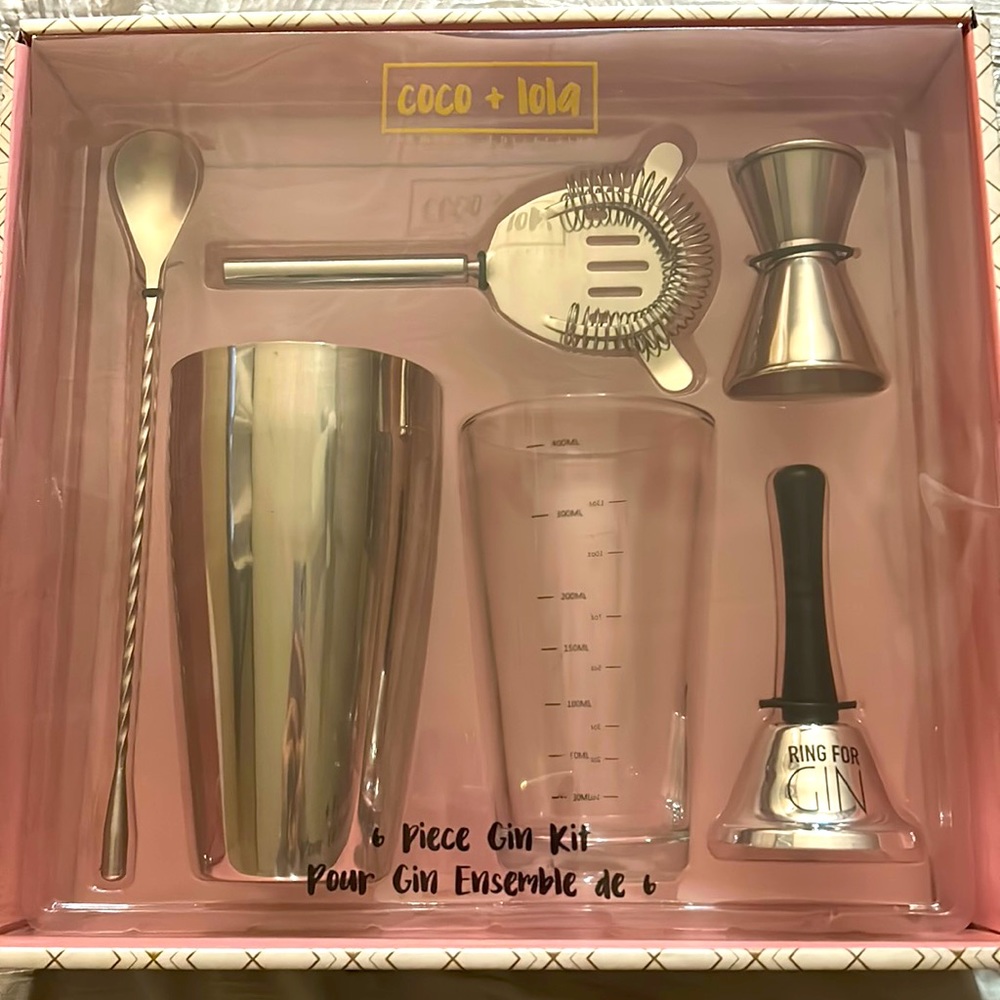 6 piece Gin Kit
